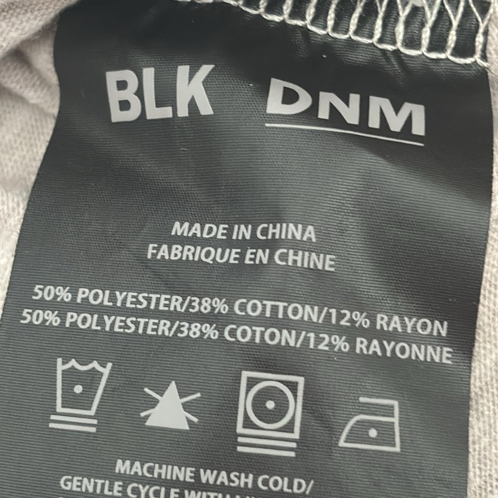 Bilk Dnm Gray Tee Shirt - Picture 3 of 4